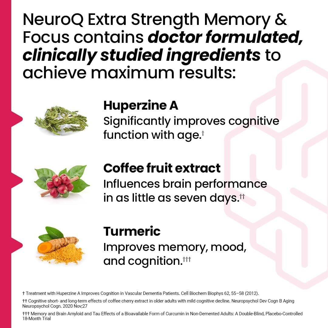 NeuroQ Memory & Focus Extra Strength